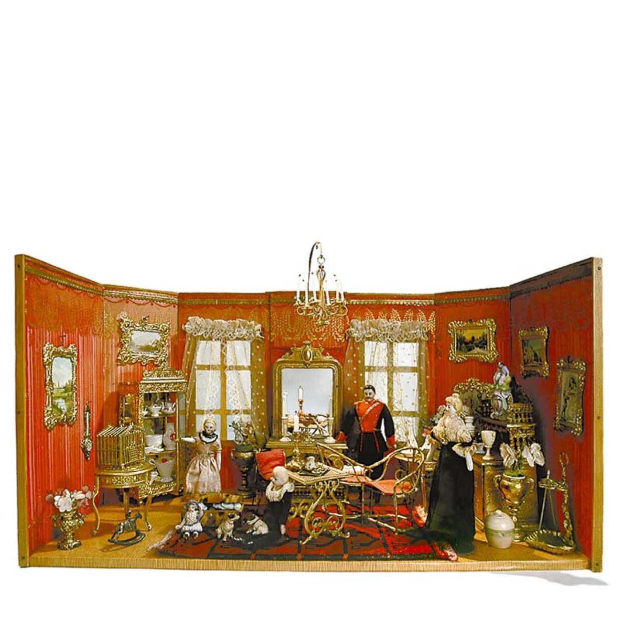 Salotto, 1870, Francia