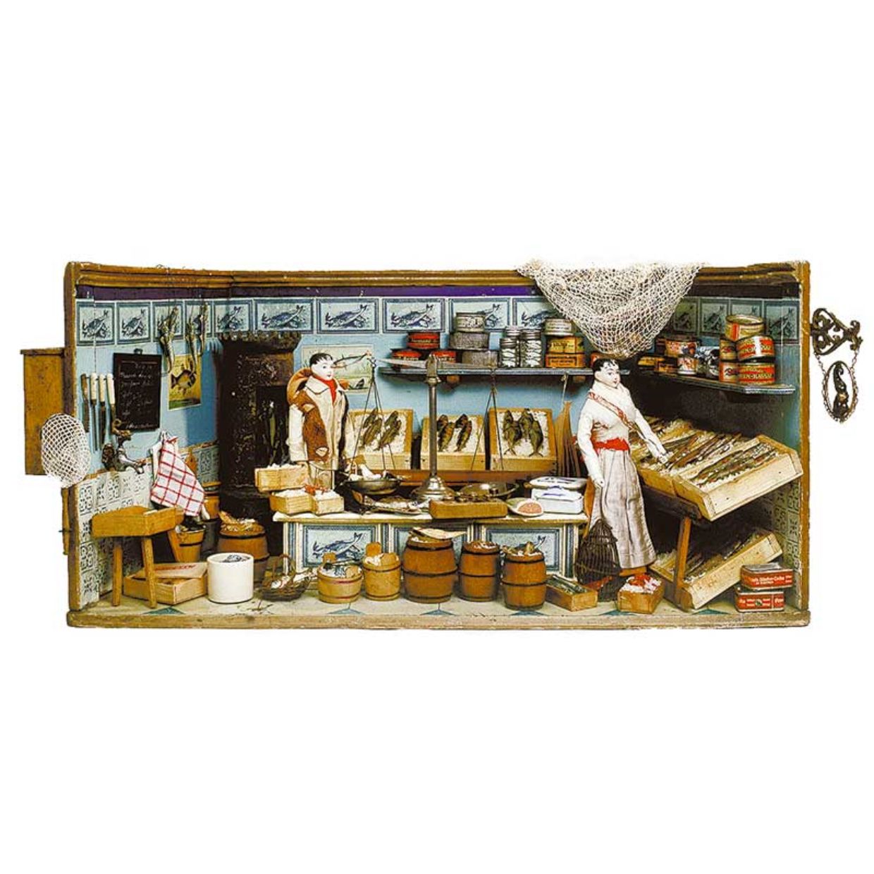 Poissonnerie, 1880, Allemagne