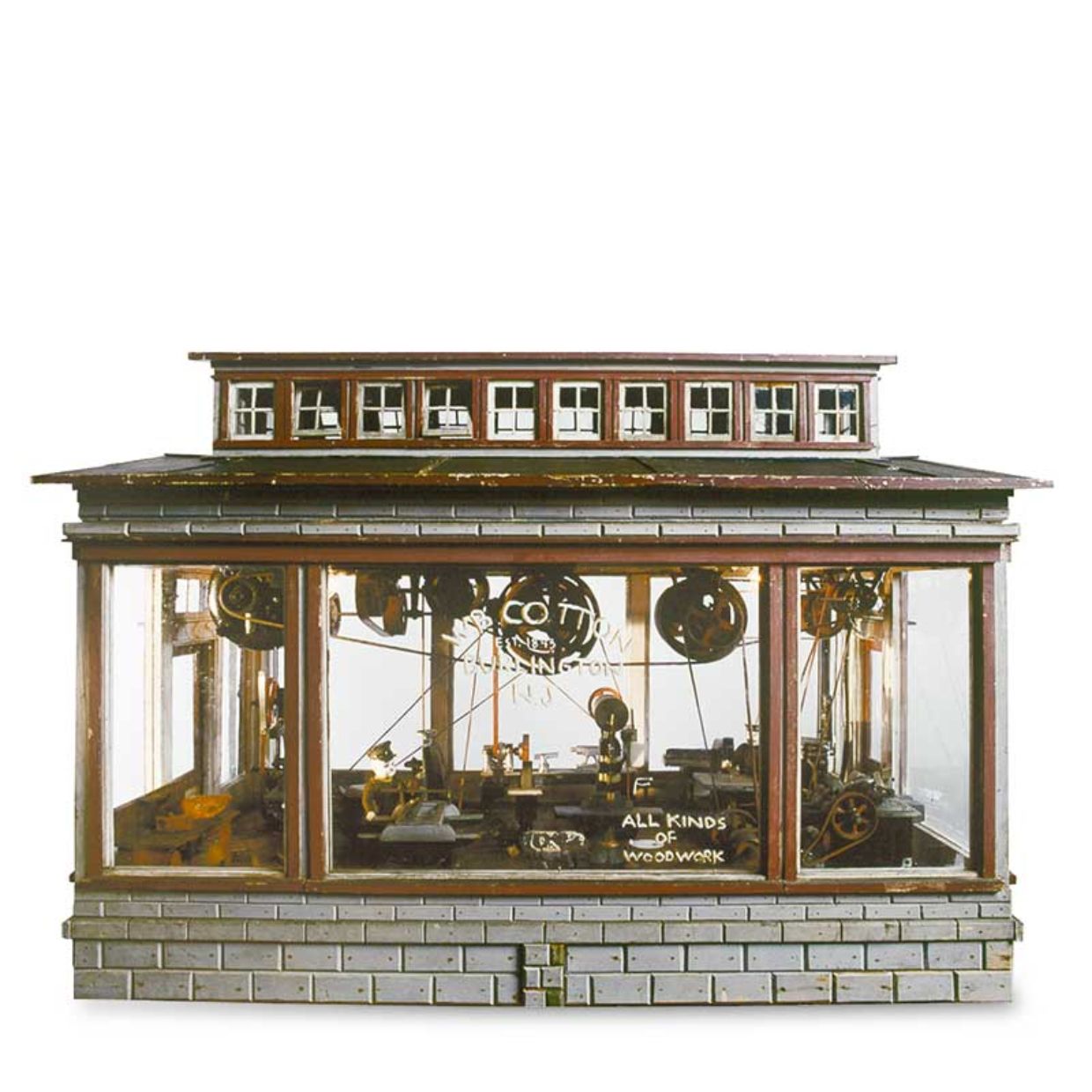 Holzverarbeitungsfabrik, 1890, Amerika