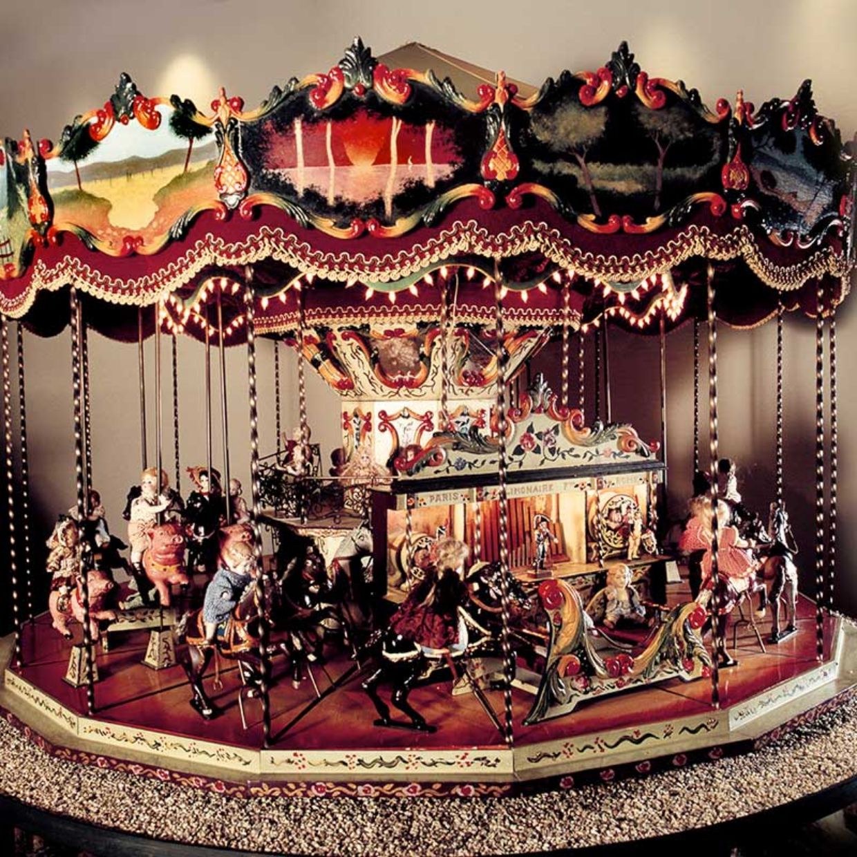 Karussell, 1900, Andere Länder